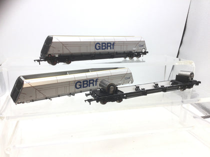 Accurascale 2605GBRF3 OO Gauge GBRF HYA Bogie Hopper Wagon - Pack 3