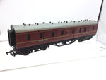 Bachmann 34-325 OO Gauge LMS Maroon 50' Parcels Van M31386M
