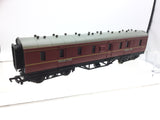 Bachmann 34-325 OO Gauge LMS Maroon 50' Parcels Van M31386M