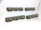 Graham Farish 0646/0656 N Gauge Pullman Coach x4 (L1)