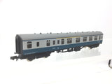 Graham Farish 0695 N Gauge BR Blue/Grey Mk1 Brake End Coach E21008