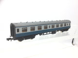 Graham Farish 0685 N Gauge BR Blue/Grey Mk 1 Corr 2nd Coach E24772