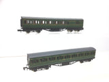 Graham Farish N Gauge SR Green Suburban/Mainline Coach 7283/2763