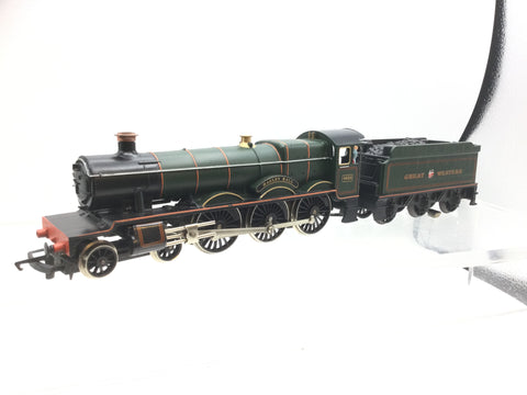 Hornby R313 OO Gauge GWR Green Hall Class 4930 Hagley Hall (NEEDS ATTN)