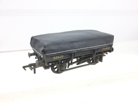 Bachmann 33-088A OO Gauge 5 Plank China Clay Wagon GWR Grey Tarpaulin Cover [W]