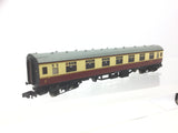 Graham Farish 374-150A N Gauge BR Red/Cream Mk1 1st Corridor Coach M13062