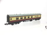 Graham Farish 374-075D N Gauge BR Crimson/Cream Mk1 Corr Brake Coach E21053