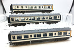 Hornby R698 OO Gauge BR Blue/White Class 110 3 Car DMU