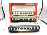 Hornby R698 OO Gauge BR Blue/White Class 110 3 Car DMU