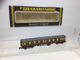 Graham Farish 0686 N Gauge BR Mar/Crm Mk1 Composite Coach W24753