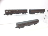 Graham Farish NR60M N Gauge LMS Suburban Composite Coach 7094 x3