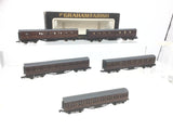 Graham Farish 0626/0636 N Gauge LMS 57ft Suburban Coach x5