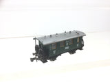 Fleischmann 8052 N Gauge DRG 4 Wheel 2nd/3rd Class Coach 049 271 (Boxed)