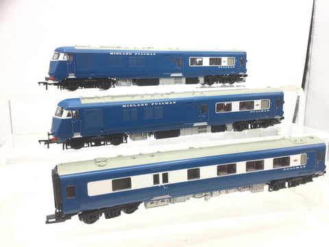 Bachmann 31-255DC OO Gauge Nanking Blue 6 Car Blue Pullman DCC FITTED