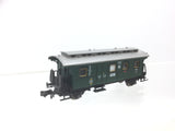 Fleischmann 8065 N Gauge DRG 4 Wheel 3rd Class Coach w Baggage Compartment 055 864