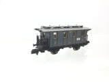 Fleischmann 8823 N Gauge KPEV 4 Wheel 4th Class Coach 2456