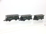 Fleischmann 8051 N Gauge DRG 4 Wheel Passenger Coach 04 90 33 x3 (L3)