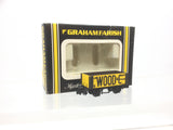 Graham Farish 2116 N Gauge 6 Plank Wagon JR Wood & Co