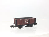 Graham Farish 373-175 N Gauge 7 Plank Wagon ICI Salt Works, Stafford