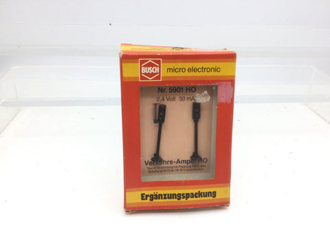 Busch 5901 HO/OO Gauge Working Traffic Lights Expansion Pack