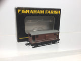 Graham Farish 377-300 N Gauge BR(LMS) Bauxite 20t Brake Van