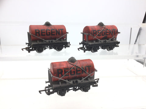 Hornby R343 OO Gauge Tank Wagon Regent 15 x3