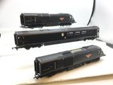 Hornby R2705 OO Gauge Grand Central HST Power Cars plus Buffet Car