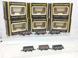 Graham Farish 373-152 N Gauge 5 Plank Wagon Hopton-Wood Stone x6