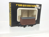 Graham Farish 2305 N Gauge BR Single Vent Van E568011 (Modified Coupling)