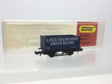 Minitrix N511 N Gauge Open Wagon Ilkeston & Heanor Water Board