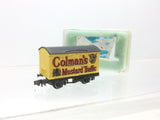 Peco NR-P141 N Gauge Vent Van Colmans Mustard