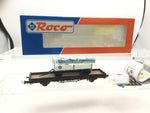 Roco 47614 HO Gauge OBB Lowsided Wagon with Trailer Load