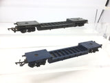 Triang R118 OO Gauge Bogie Well Wagon 41917 x2
