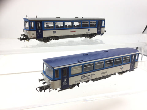Roco 70378 HO Gauge CD Diesel Railcar with Trailer