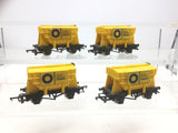Wrenn W5016 OO Gauge Presflo Wagon Blue Circle x4
