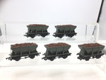 Replica 13411 OO Gauge BR Grey 24t Hopper Wagon B436872 x5