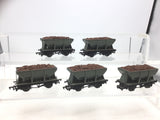 Replica 13411 OO Gauge BR Grey 24t Hopper Wagon B436872 x5