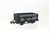 Graham Farish 2112 N Gauge 7 Plank Wagon Pritchard (L2)