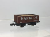 Graham Farish 2130 N Gauge 6 Plank Wagon Harrods (L2)