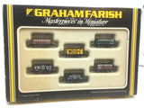 Graham Farish 377-900 N Gauge Set of 6 Private Owner Wagons