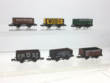 Graham Farish 377-900 N Gauge Set of 6 Private Owner Wagons