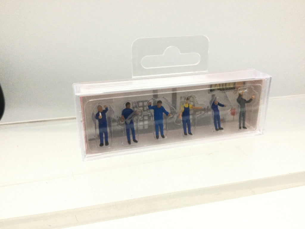 thumbnail image 2 of Woodland Scenics A1914 OO/HO Gauge Auto Mechanics (6 Figures) For Model Railways 2 of 4