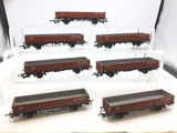 Hornby R235 OO Gauge 45t OBA Open Wagon Bauxite Railfreight 110003 x7