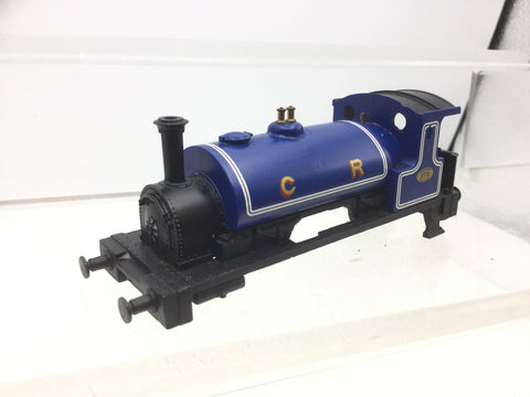Hornby R2672 OO Gauge Caledonian Blue Class 0F Pug 272 BODYSHELL