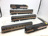 Hornby R336 OO Gauge HST Intercity 125 Swallow Livery 5 Car Set (NEEDS ATTN)