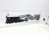 Bachmann 46612 N Gauge ATSF Crane Car & Boom Tender
