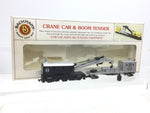 Bachmann 46612 N Gauge ATSF Crane Car & Boom Tender