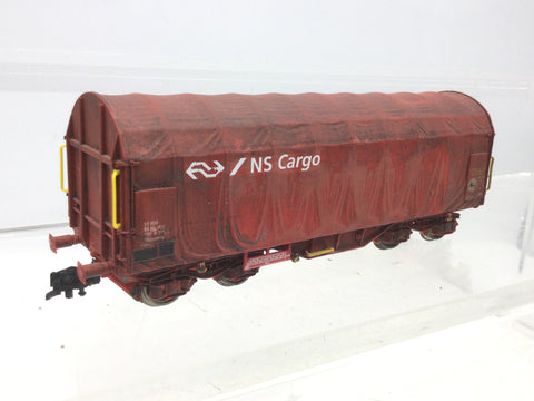 Roco HO Gauge NS Tarpaulin Wagon 466 8 216-9 (REPAINTED)