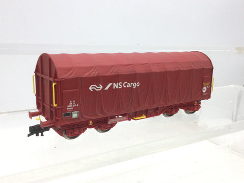 Roco HO Gauge NS Tarpaulin Wagon 466 8 208-6 (REPAINTED)