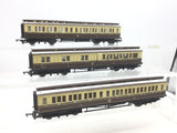 Hornby R435/R436 OO Gauge GWR Clerestory Coaches x3